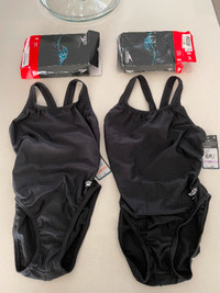 Women’s Competitive Speedo Swim Suits Black- New with Tags!