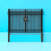 Value Industrial 8'x6' Ornamental Security Fence: 328FT 40 Panel