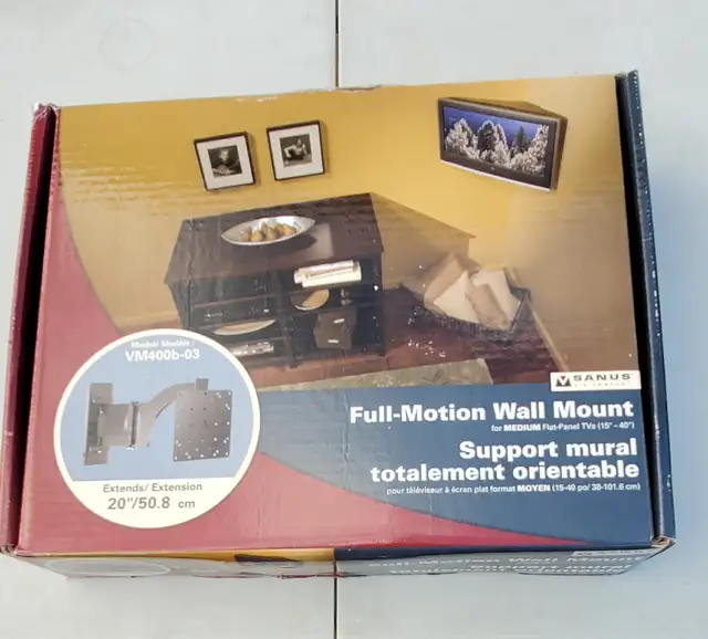 Tv wall mount in Video & TV Accessories in Vernon - Image 2