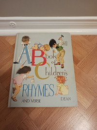 A BOOK OF CHILDRENS RHYMES/VERSE - Janet Anne Johnstone