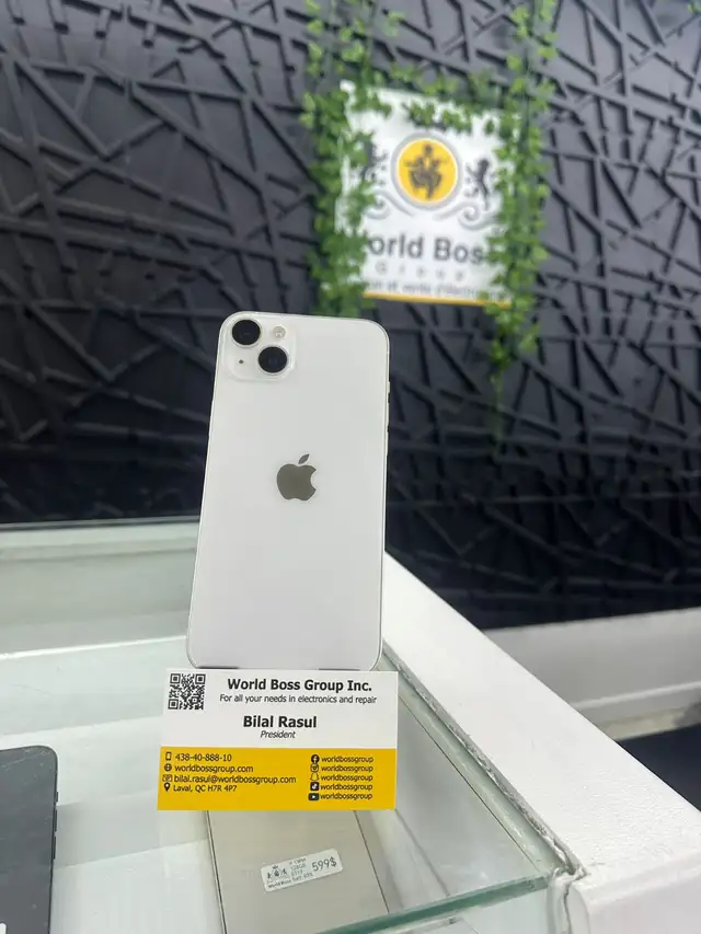 iPhone 14 Plus - 128 GB - White in Cell Phones in Laval / North Shore - Image 2