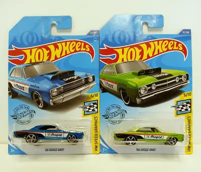 '68 Dodge Dart 2019 Hot Wheels HW Speed Graphics 5/10 Both Colour Variations $5 for the pair, or $3...
