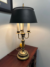 Antique Brass Bouillotte Lamp