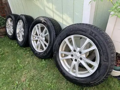 - Michelin X-Ice - Set of 4 alloy wheels - Common SUVs and Crossovers: Honda CR-V, Toyota Rav5, Niss...