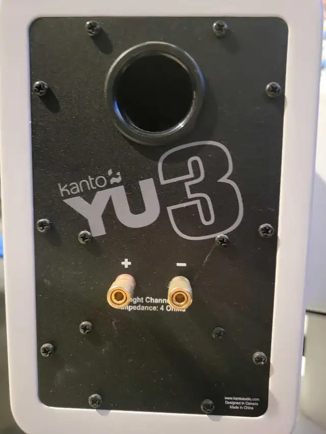 4" Kanto Speakers with 6" Subwoofer (YU3 & SUB6) in Speakers in St. Albert - Image 5