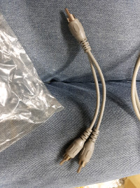 RCA splitter all male connections