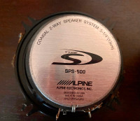 Alpine 5-1/4” SPS-500 Car Door Speakers