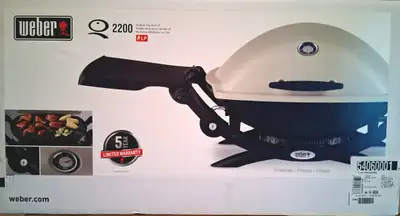 Weber Gas Grill LP Q Series 2200 - Barbecue BBQ New, View more
