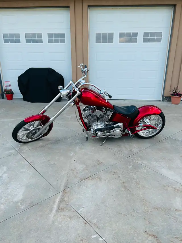 2008 Big Bear Venom Chopper Motorcycle in Street, Cruisers & Choppers in St. Albert - Image 5