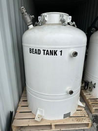 Used 175 Gallon White Carbon Steel Pressure Jacketed Tank