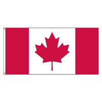 NEW: NEW: Canada Flag (18" x 36" , 45.7cm x 91.4cm) - $13