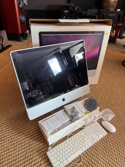 Apple iMac 24" Core 2 Duo (2008) – Complete in Original Box, View more