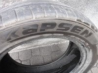 Kapsen 215-55-ZR17, seulement un pneu d'été