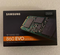 Samsung 860 EVO SATA M.2 SSD 250GB FOR SALE
