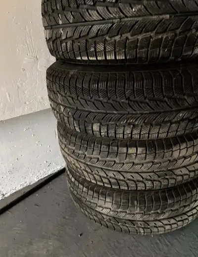 Winter Tires / Rims / Hub Caps 225/70R16 Brand - Royal Black Used 1 season — Excellent Condition Pur...