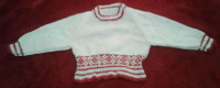 Toddlers Snow Flake Baby Sweater 11