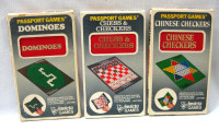 THREE VINTAGE  1973 INVICTA PASSPORT  POCKET GAMES
