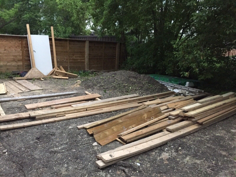 LOTS of LONG lumber left over from construction Other Edmonton Kijiji