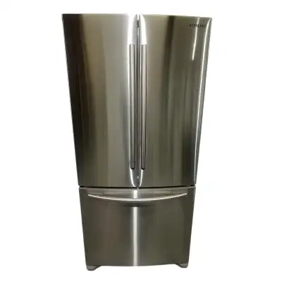 Samsung 33 French Door Refrigerator – 17.8 Stainless Steel, used, View more