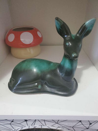 Blue Mountain Pottery deer figurine