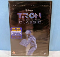 DISNEY'S TRON ORIGINAL CLASSIC 2 DVDs REMASTERED NEW SEALED