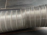 Flexible semi rigid aluminum duct