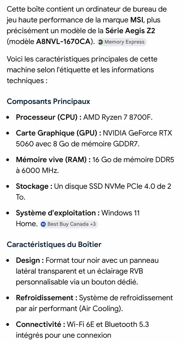 Tour Pc gaming  in Other in Longueuil / South Shore - Image 5