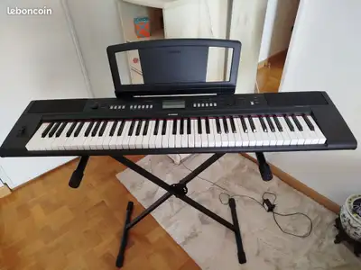 Yamaha keyboard NPV80 with Stand (76 Keys), View more