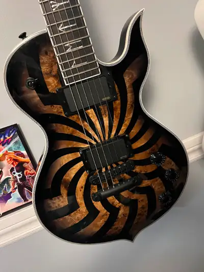 Zakk Wylde Buzzsaw, amazing guitar, looks and sounds awesome. Bought new in March from LA Music. I p...