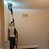 Dust-Free Popcorn Ceiling Removal - Affordable and Efficient
