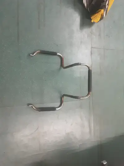 Vintage rear grab bar bumper for 1969 1970 skidoo olympic price is 50 dollars if interested phone 70...