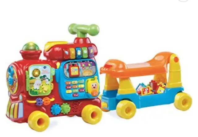 V- tech sit to stand alphabet train in Toys in Ottawa - Image 3