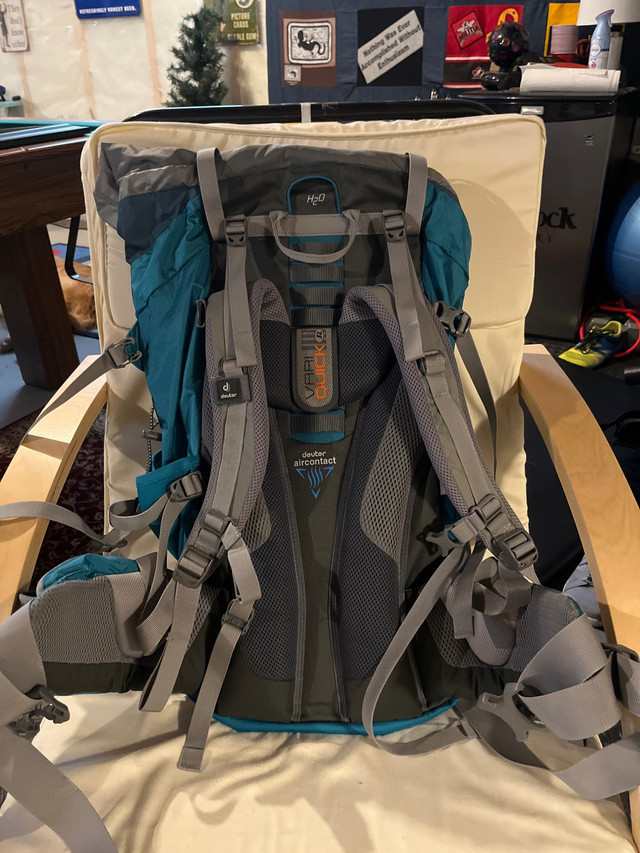 Brand New Deuter Travel/Hiking Backpack in Fishing, Camping & Outdoors in Calgary - Image 4
