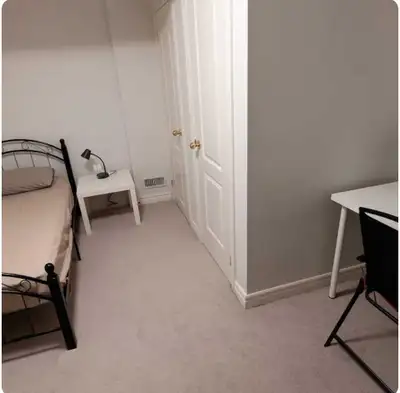 One single bedrooms for rent in a walkout basement of an end unit townhome in a desirable neighborho...