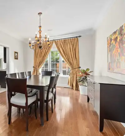 Dining Room Table, 8 Chairs and Hutch, View more