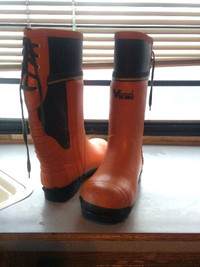 Viking steel toe lug boots size 7