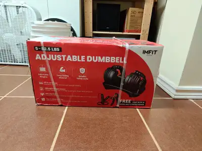 Adjustable Dumbbell - Brand New, View more