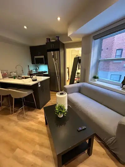 *Version française ci-dessous* 2205 Rue St Marc First floor apartment just a 3 minute walk from Guy-...