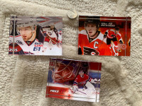 NHL glass Imagix hockey players.  Set of three incl Carey Price.