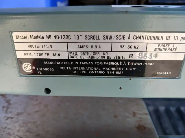 Scroll saw for sell in Power Tools in Markham / York Region - Image 3