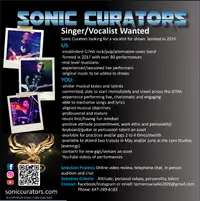 Singer/Vocalist Wanted for a Rock Cover band in GTA