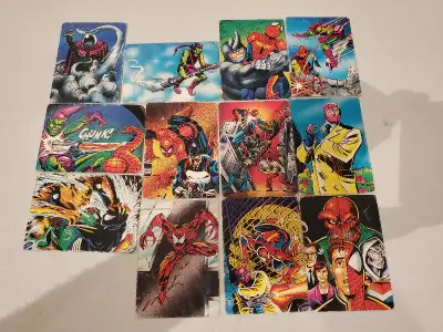 Various Marvel Trading Cards Multiple Series (53 Cards) RARES, View more