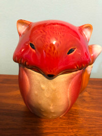 Red Fox container Jar