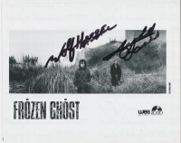 Frozen Ghost Arnold Lanni-Wolf Hassel Signed WEA Photo-1987