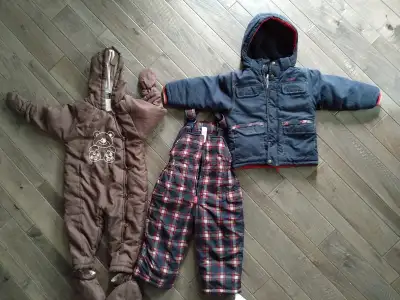 Lot #4- Snow Suits, Sizes 2 & 3. Pick up in South Edmonton. , View more