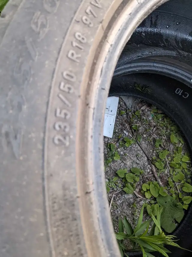 2 x 235/50r18 Pirelli Scorpion Verde All season m+s rated tires  in Tires & Rims in Hamilton - Image 4