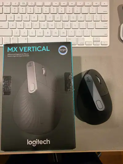Logitech MX Vertical Ergonomic Mouse, View more