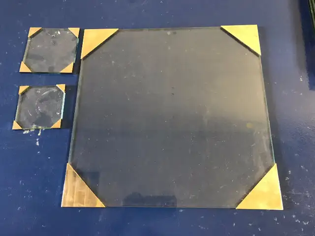 Set of 18 Glass Underplates – Table Decor Set of 18 Glass Underplates
