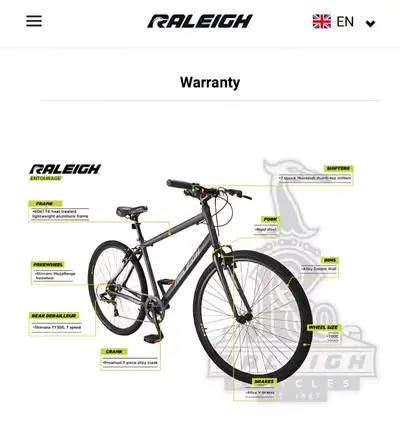 Raleigh Entourage 700C city bike, View more