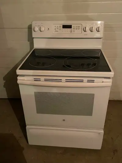 GE GLASS TOP STOVE $290. FREE DELIVERY, View more